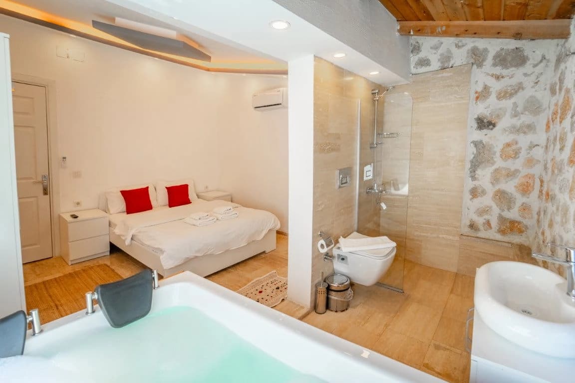 Villa Kutay Korunaklı Havuz 44