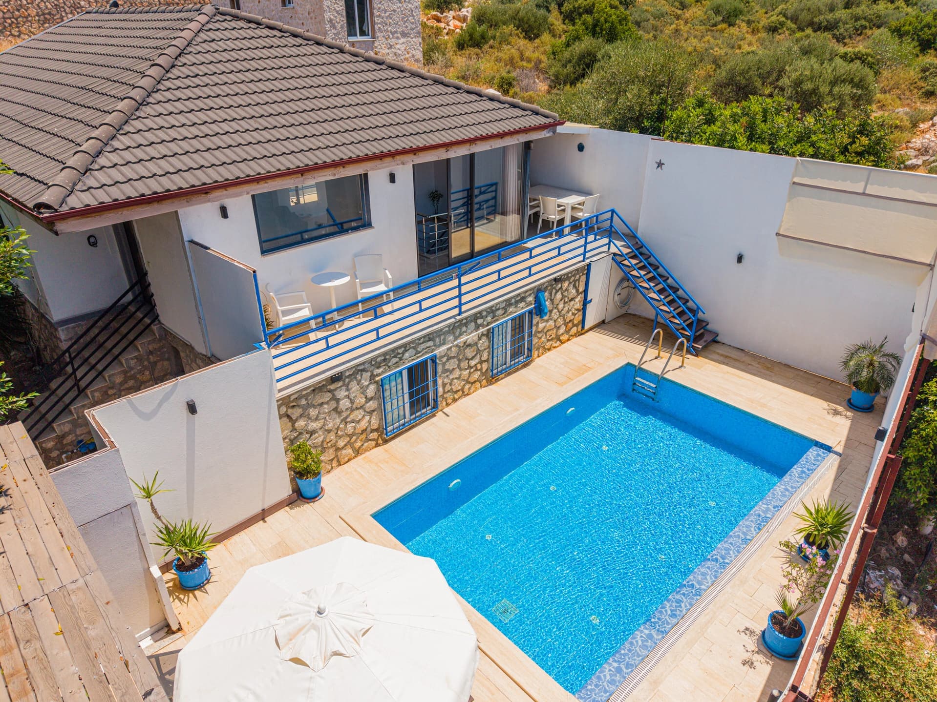 Villa Kutay Korunaklı Havuz 84