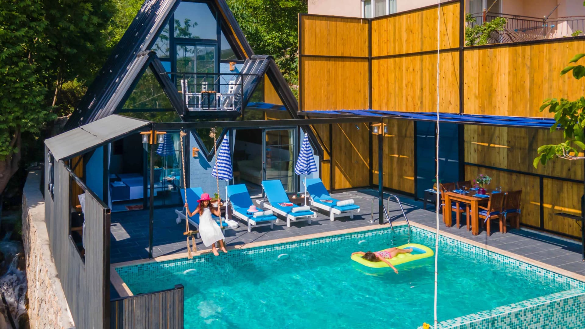 Villa Hazal Bungalov Korunaklı Havuz 79