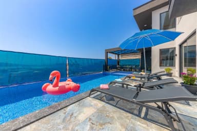Villa Aslan Luxury Duo Korunaklı Havuz 19