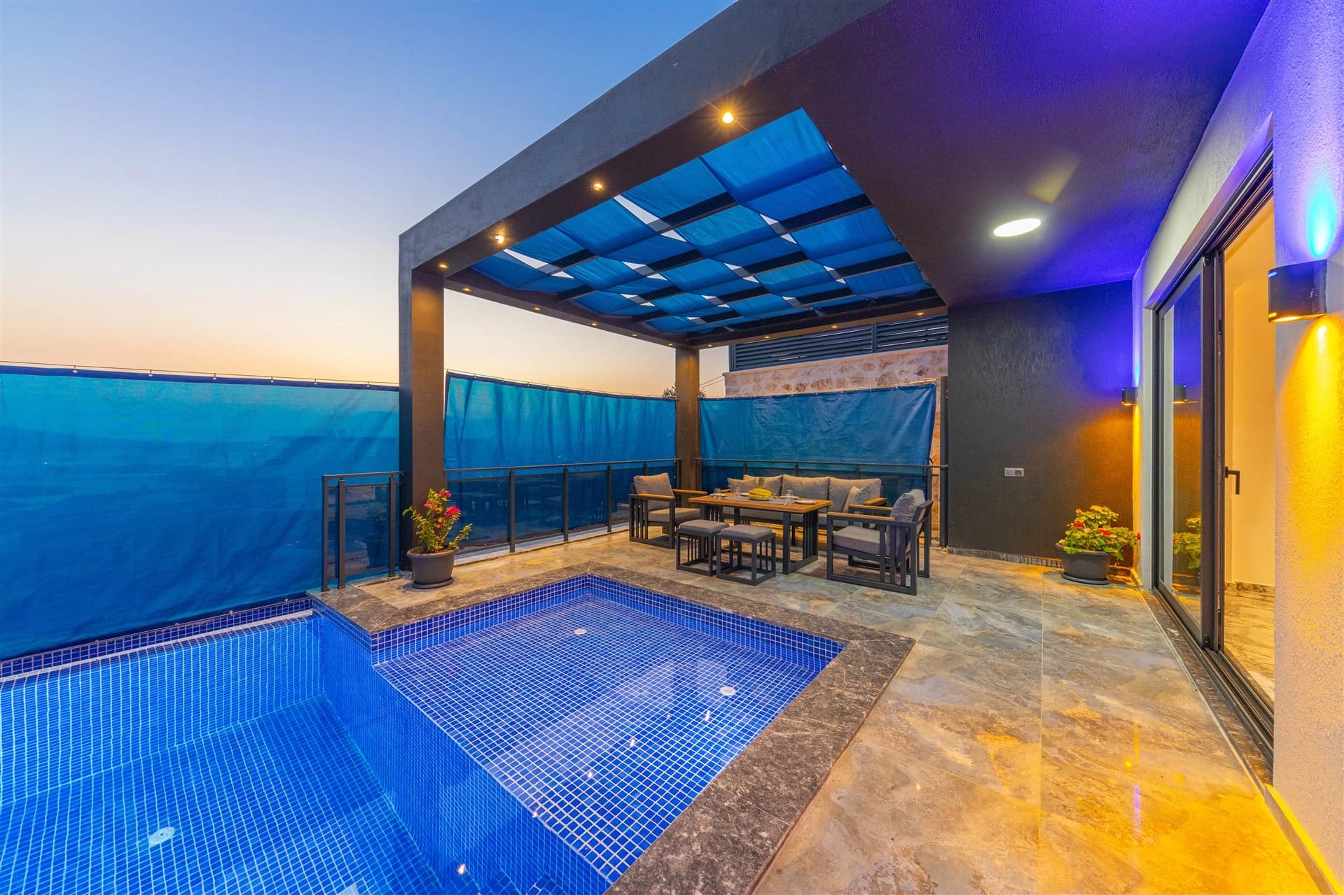 Villa Aslan Luxury Duo Korunaklı Havuz 83