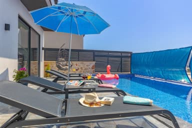 Villa Aslan Luxury Duo Korunaklı Havuz 95