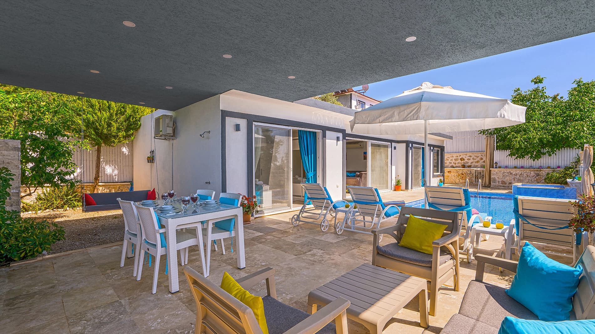 Villa Samyeli Üzümlü Çocuk Havuzu 93