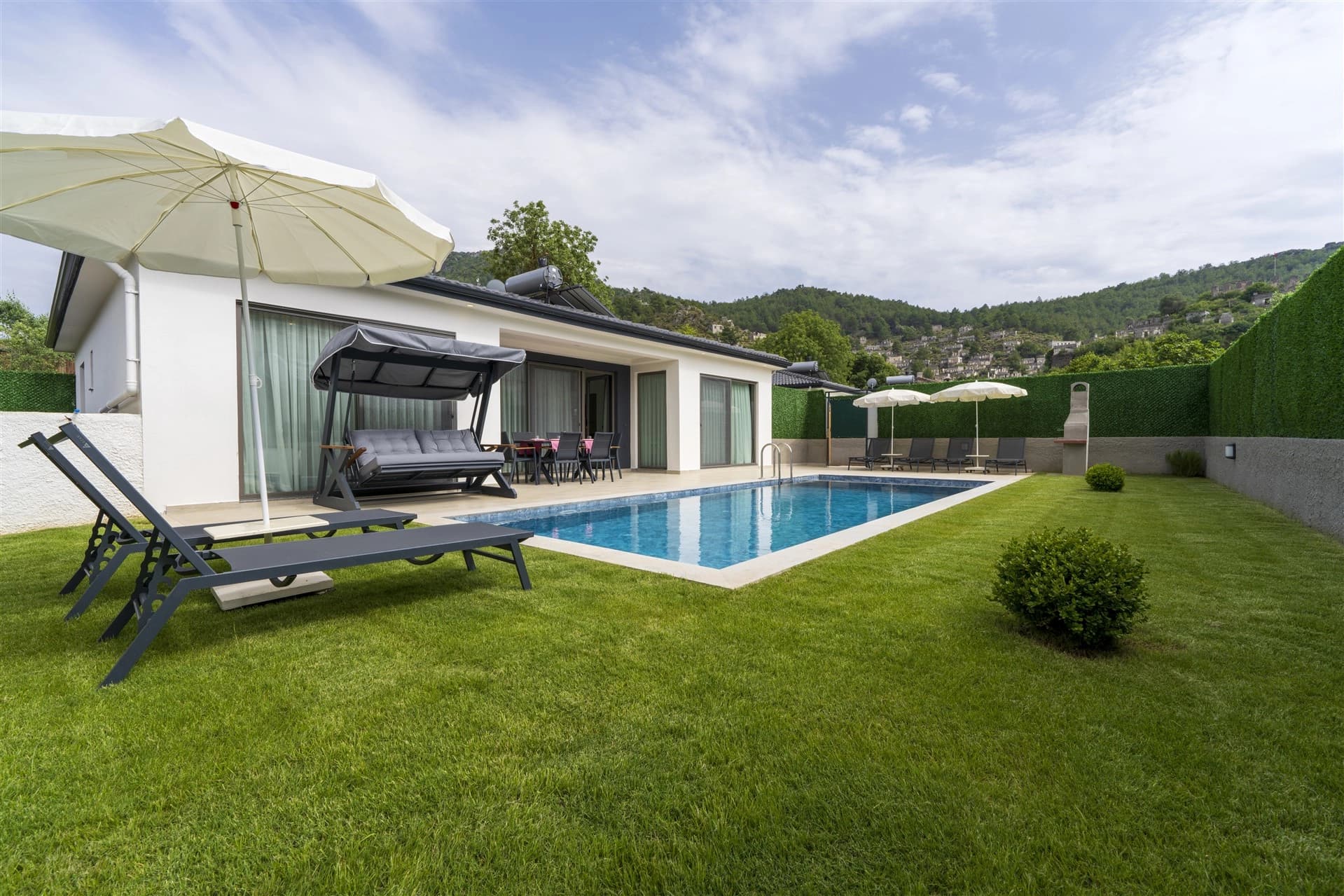 Villa Belcehan Zeytin Korunaklı Havuz 66