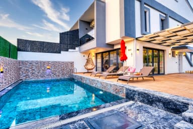 Villa Akasya Fethiye 1 Korunaklı Havuz 39