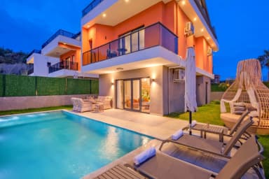 Villa Aydın Trio 1 Korunaklı Havuz 35
