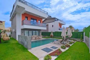 Villa Aydın Trio 2 Korunaklı Havuz 49