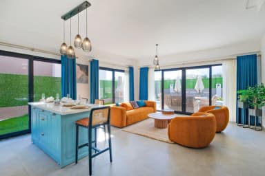 Villa Aydın Trio 2 Korunaklı Havuz 91