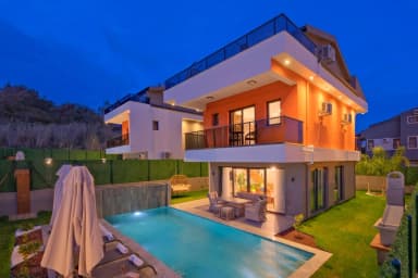 Villa Aydın Trio 2 Korunaklı Havuz 63