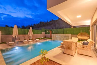 Villa Aydın Trio 2 Korunaklı Havuz 77