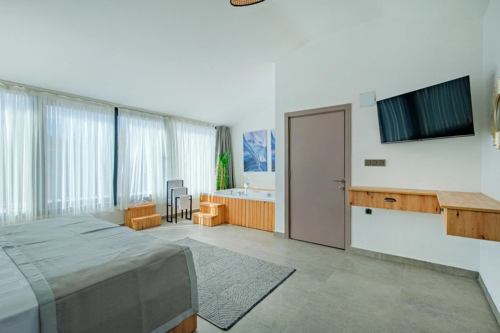 Villa Aydın Trio 2 Korunaklı Havuz 71