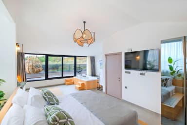 Villa Aydın Trio 3 Korunaklı Havuz 99