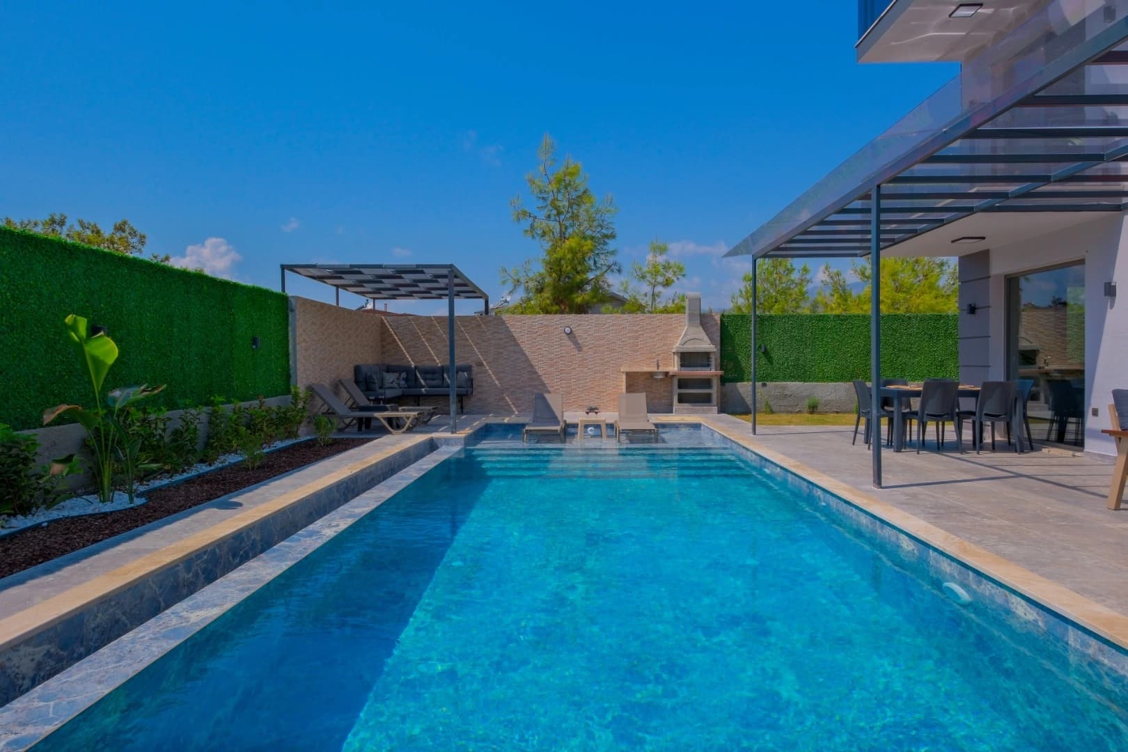 Villa Alişen 1 Korunaklı Havuz 45