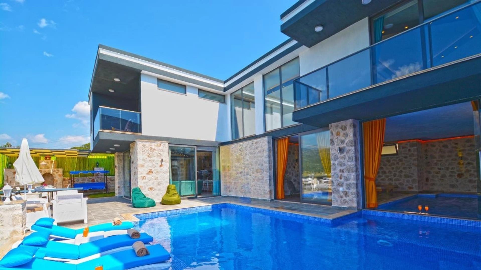 Villa Alyans Sarıbelen Korunaklı Havuz 39