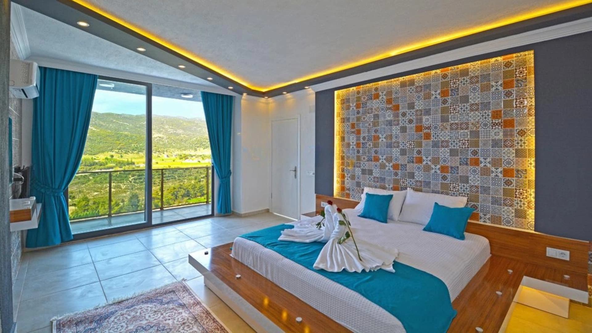 Villa Alyans Sarıbelen Korunaklı Havuz 27