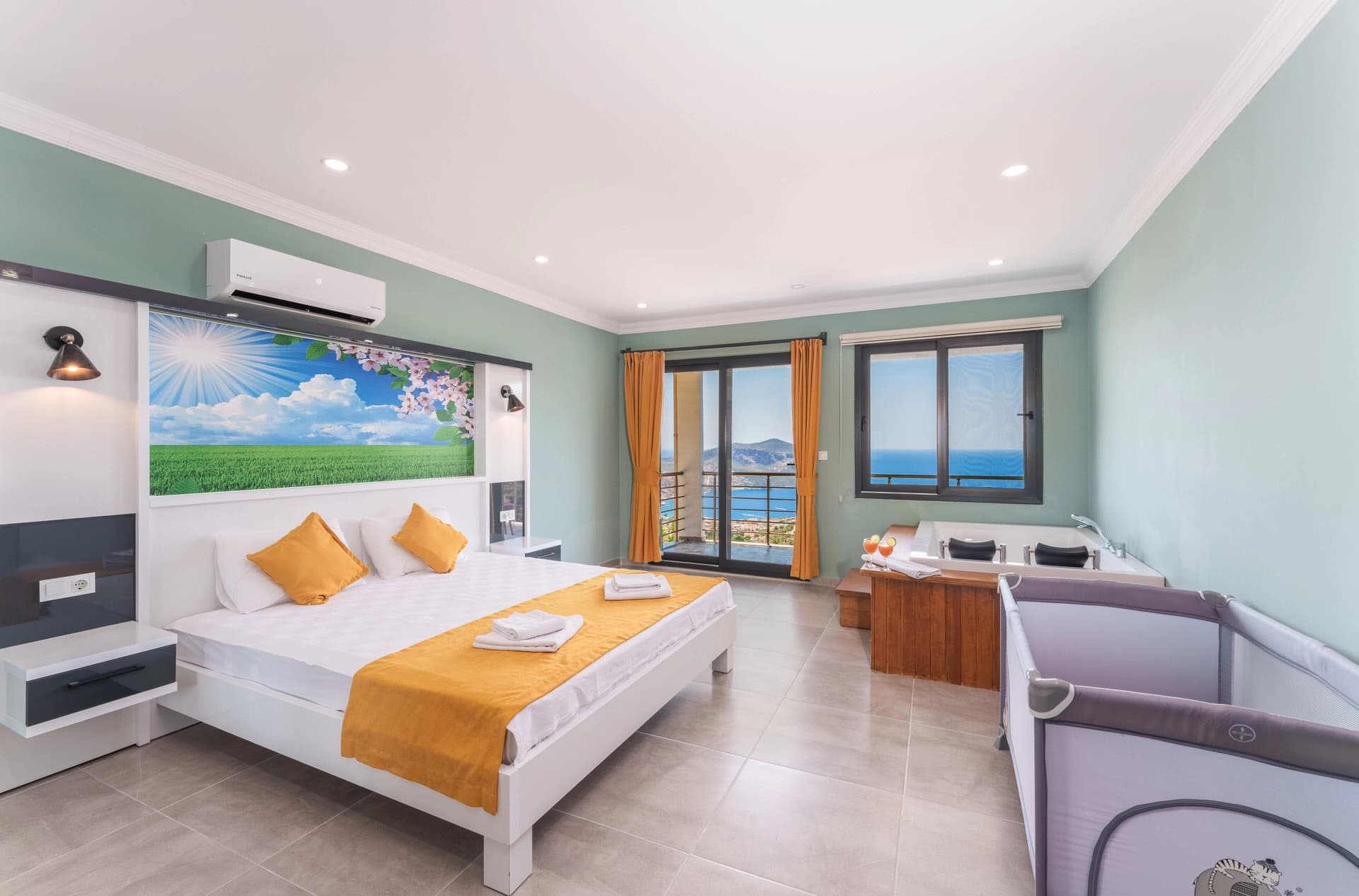 Villa Şato Buket Korunaklı Havuz 55