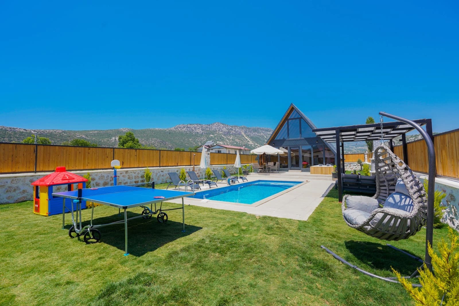 Villa Aslan Bungalov Korunaklı Havuz 37