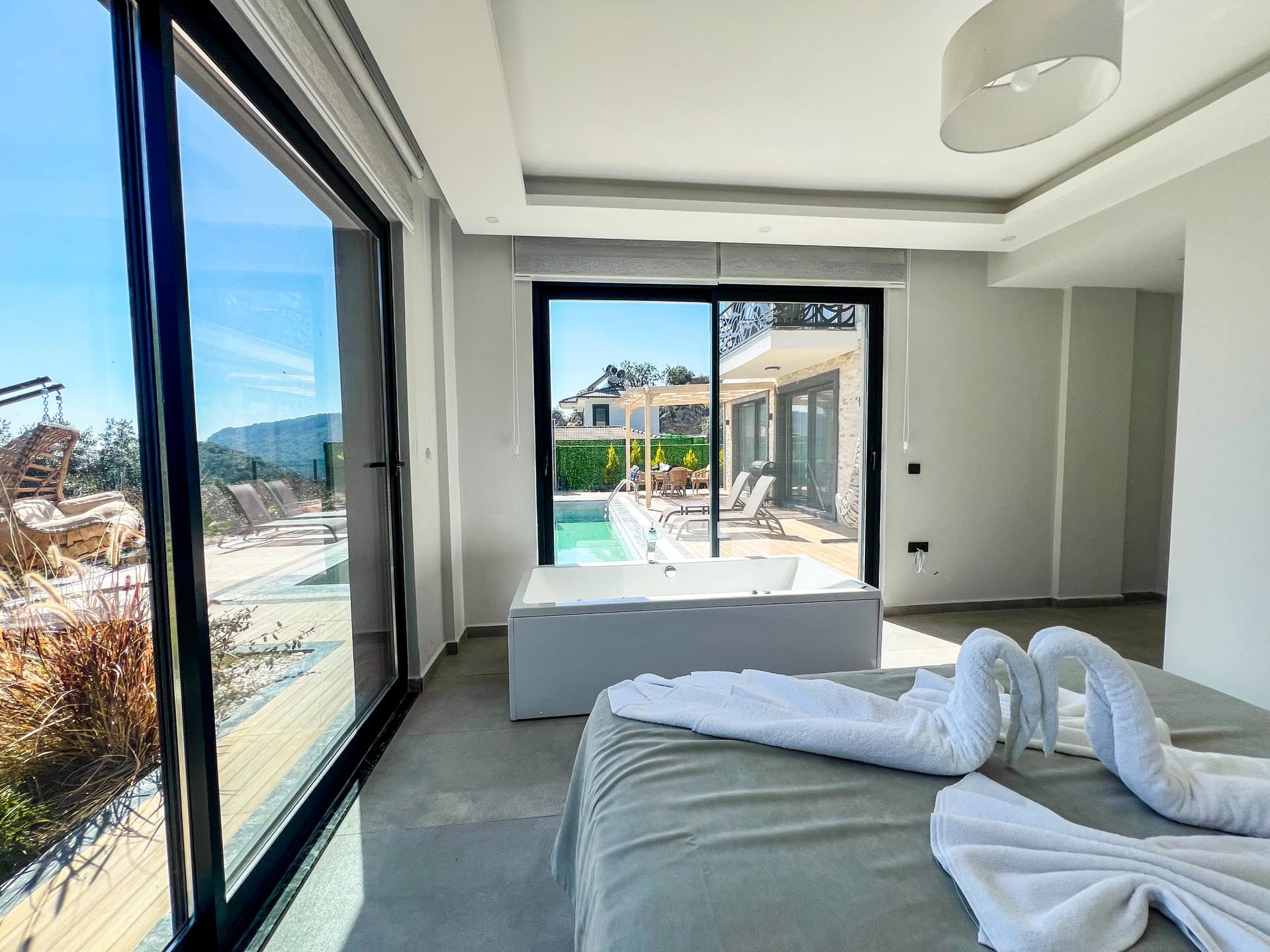 Villa Melis Kayaköy Korunaklı Havuz 80