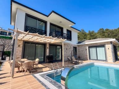 Villa Melis Kayaköy Korunaklı Havuz 64