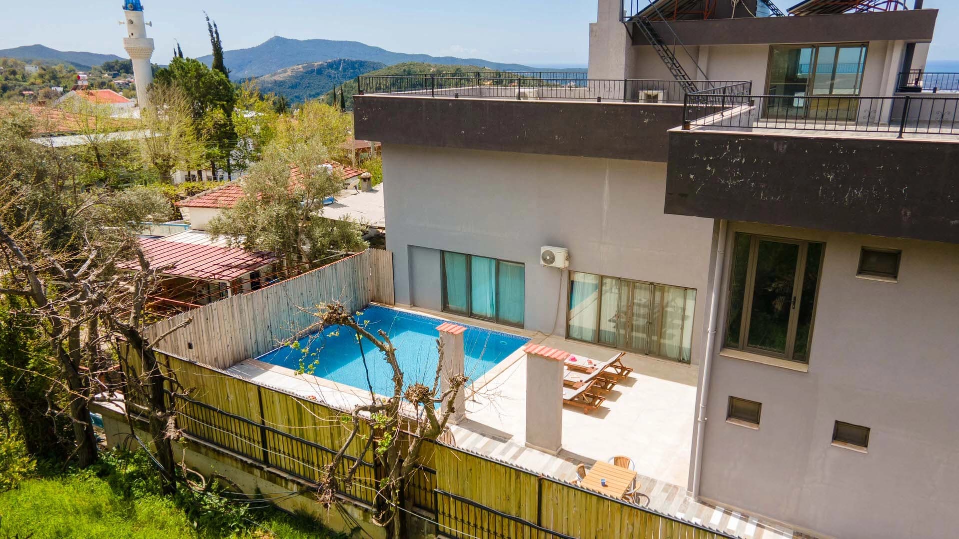 Villa Doğa Palace Korunaklı Havuz 34