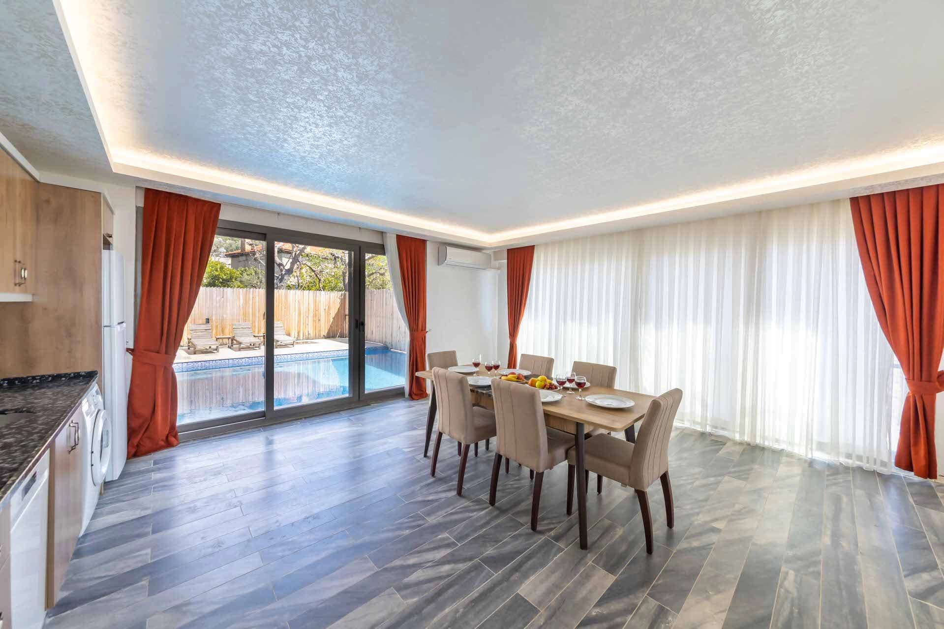 Villa Doğa Palace Korunaklı Havuz 98