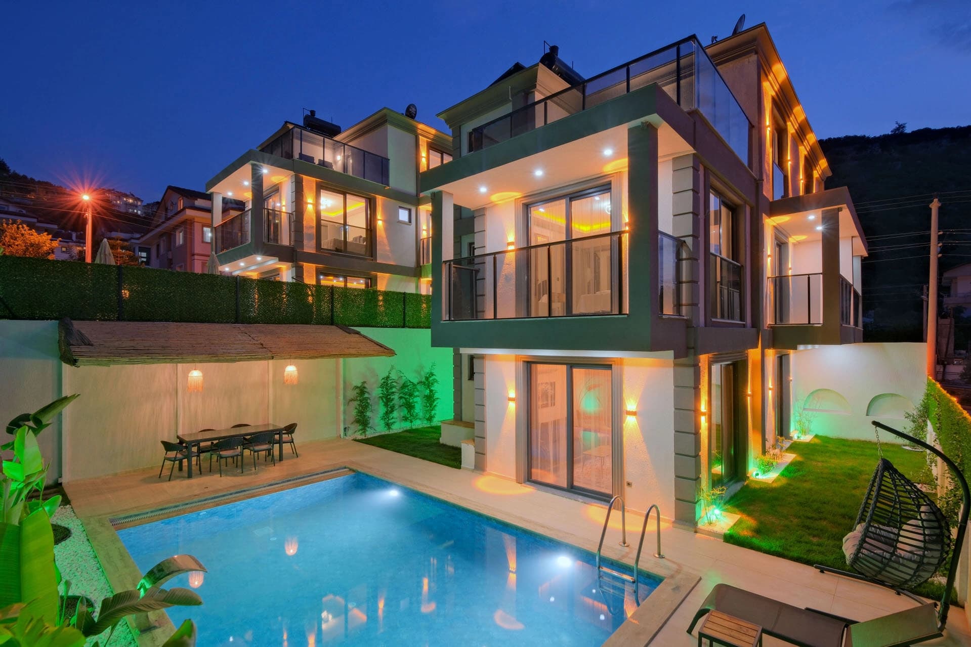 Villa Akr Kumsal Korunaklı Havuz 75