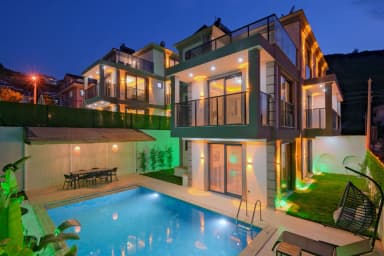 Villa Akr Kumsal Korunaklı Havuz 75