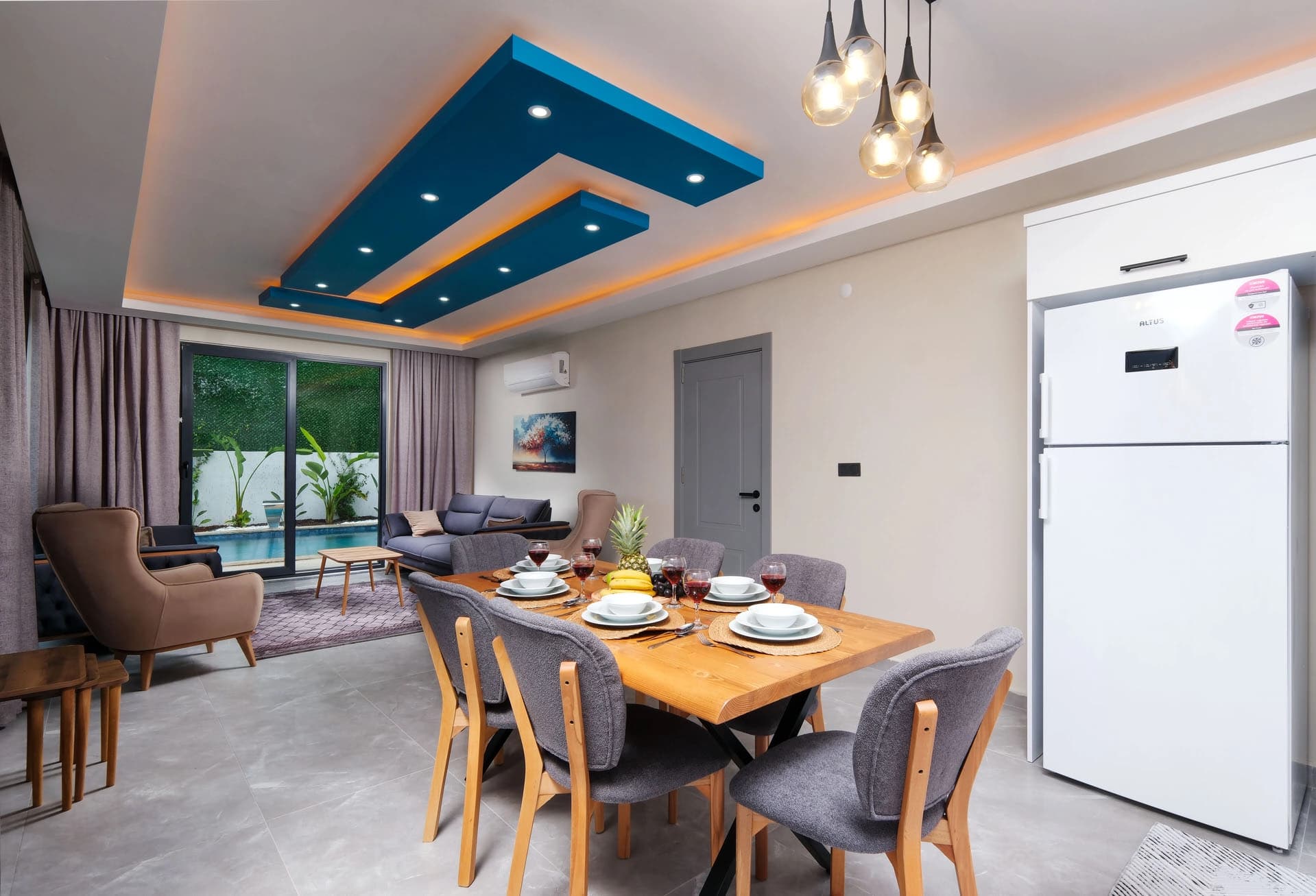 Villa Akr Kumsal Korunaklı Havuz 83