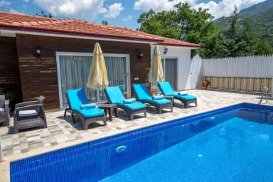 Villa Yeşil Ev Korunaklı Havuz 73