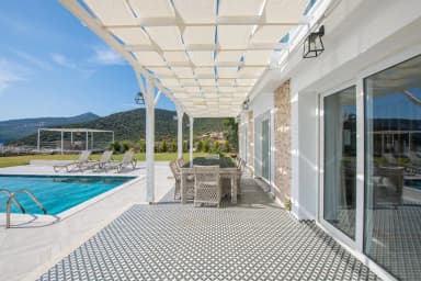 Villa Elena White 2 Korunaklı Havuz 92