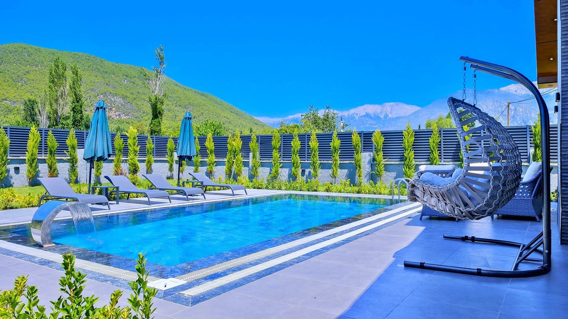 Villa Little Pines Korunaklı Havuz 49