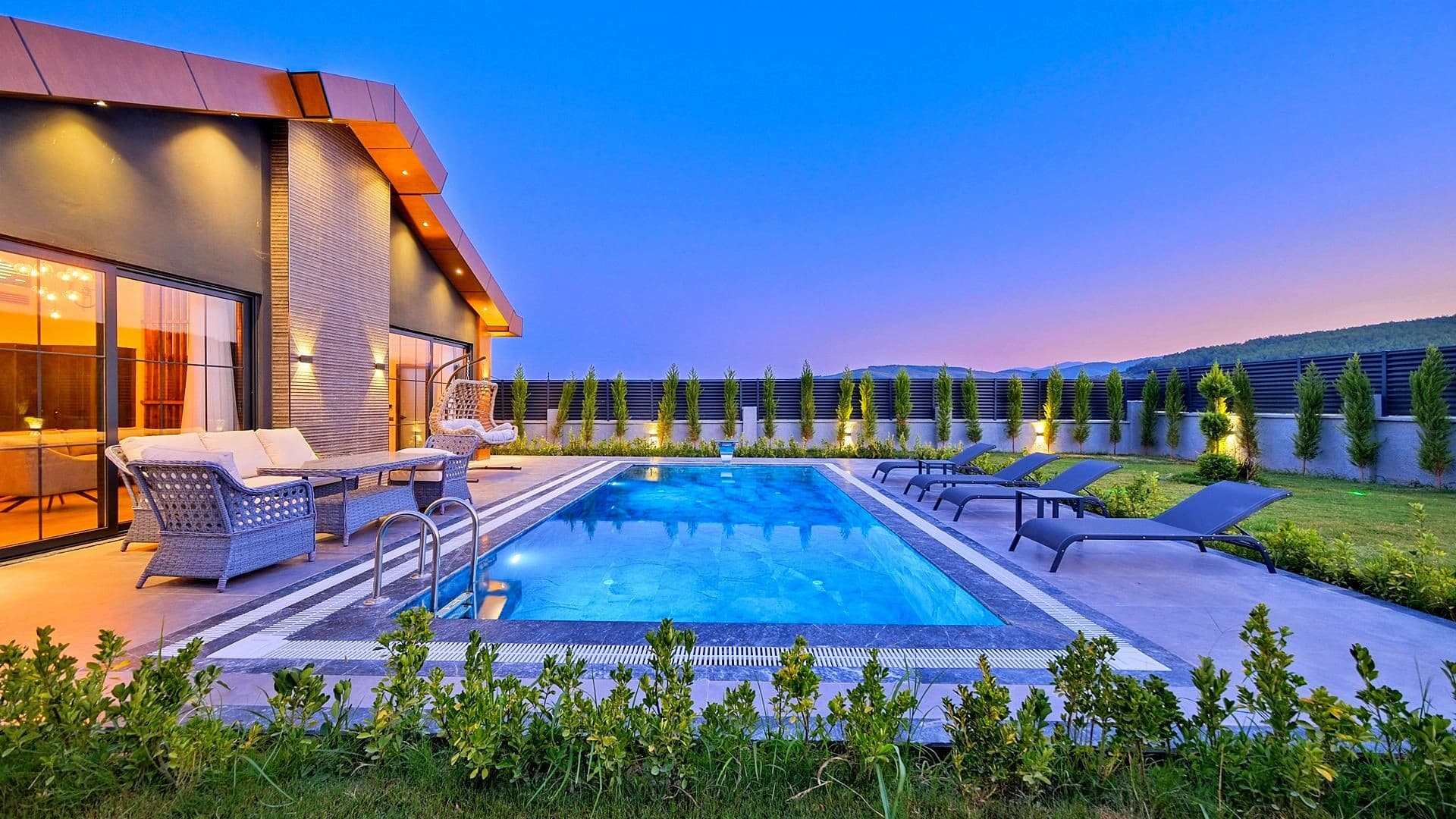 Villa Little Pines Korunaklı Havuz 85