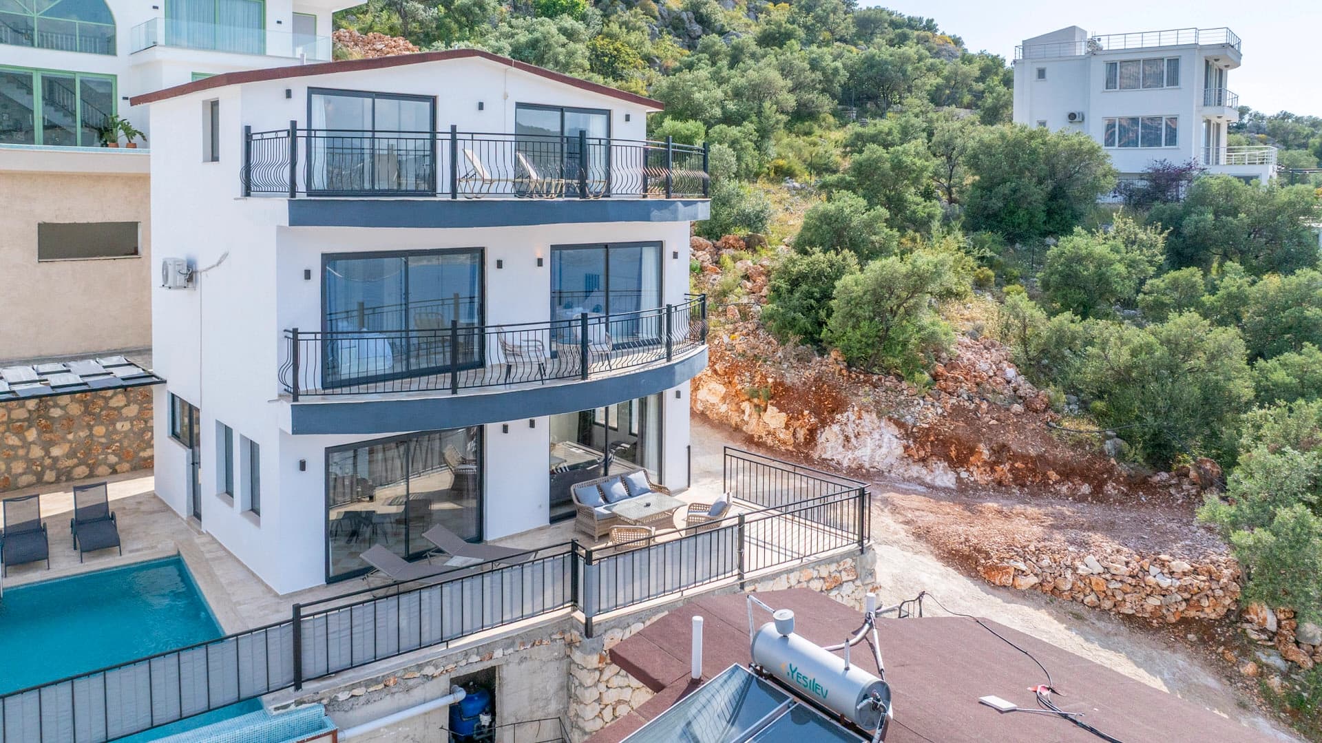 Villa Macka Kalkan Çocuk Havuzu 35