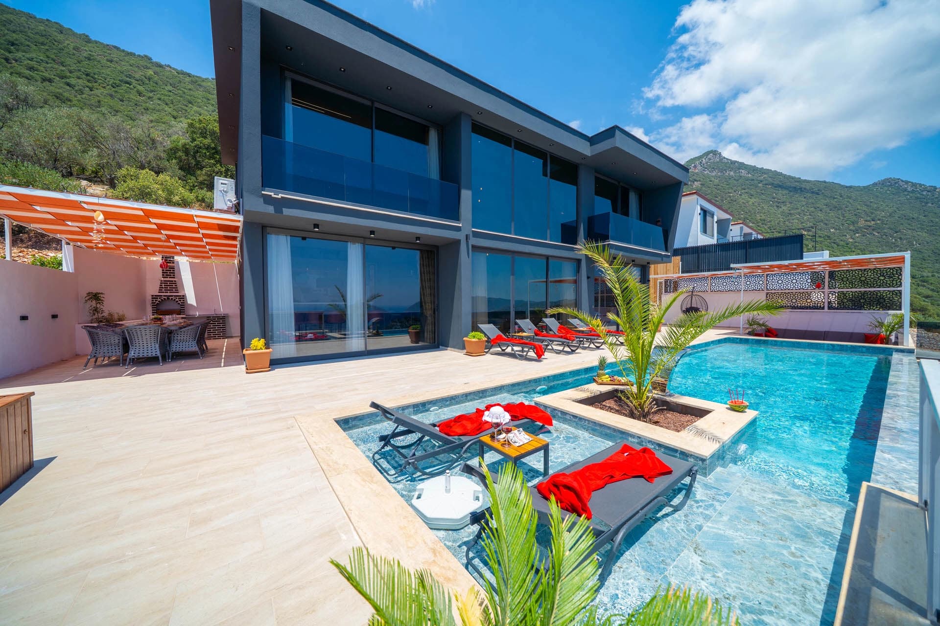 Villa Dark Palace Korunaklı Havuz 90