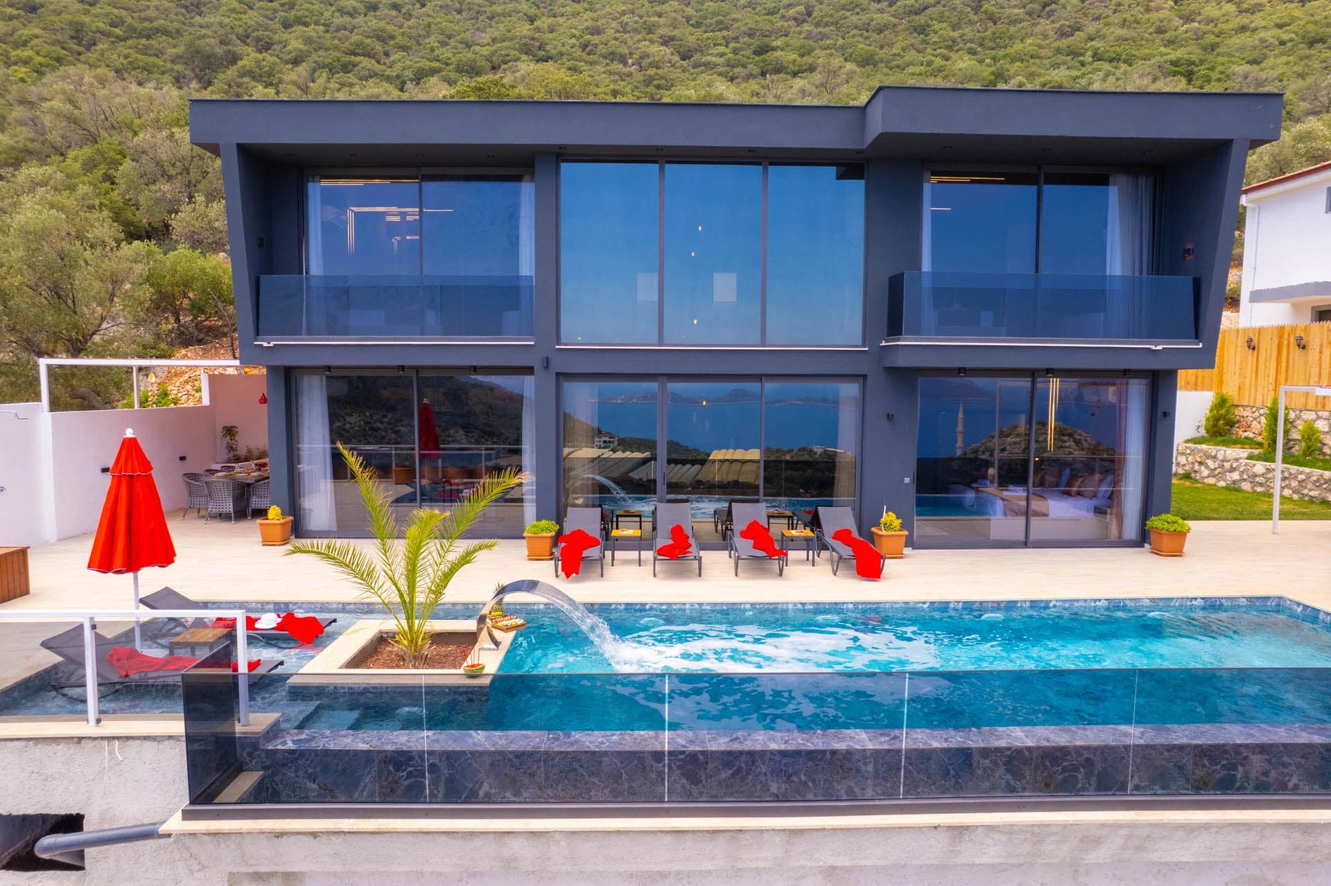 Villa Dark Palace Korunaklı Havuz 50