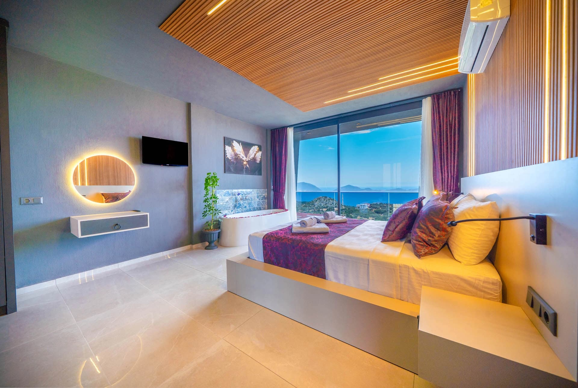 Villa Dark Palace Korunaklı Havuz 58