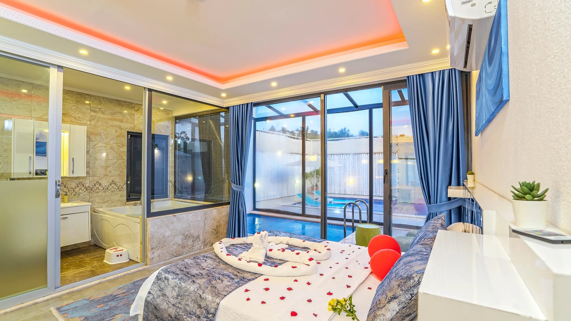 Villa Burcu 575 Korunaklı Havuz 96
