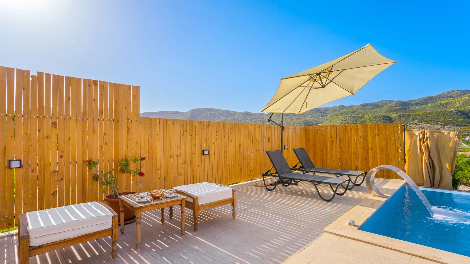 Villa Casa Luna Korunaklı Havuz 60