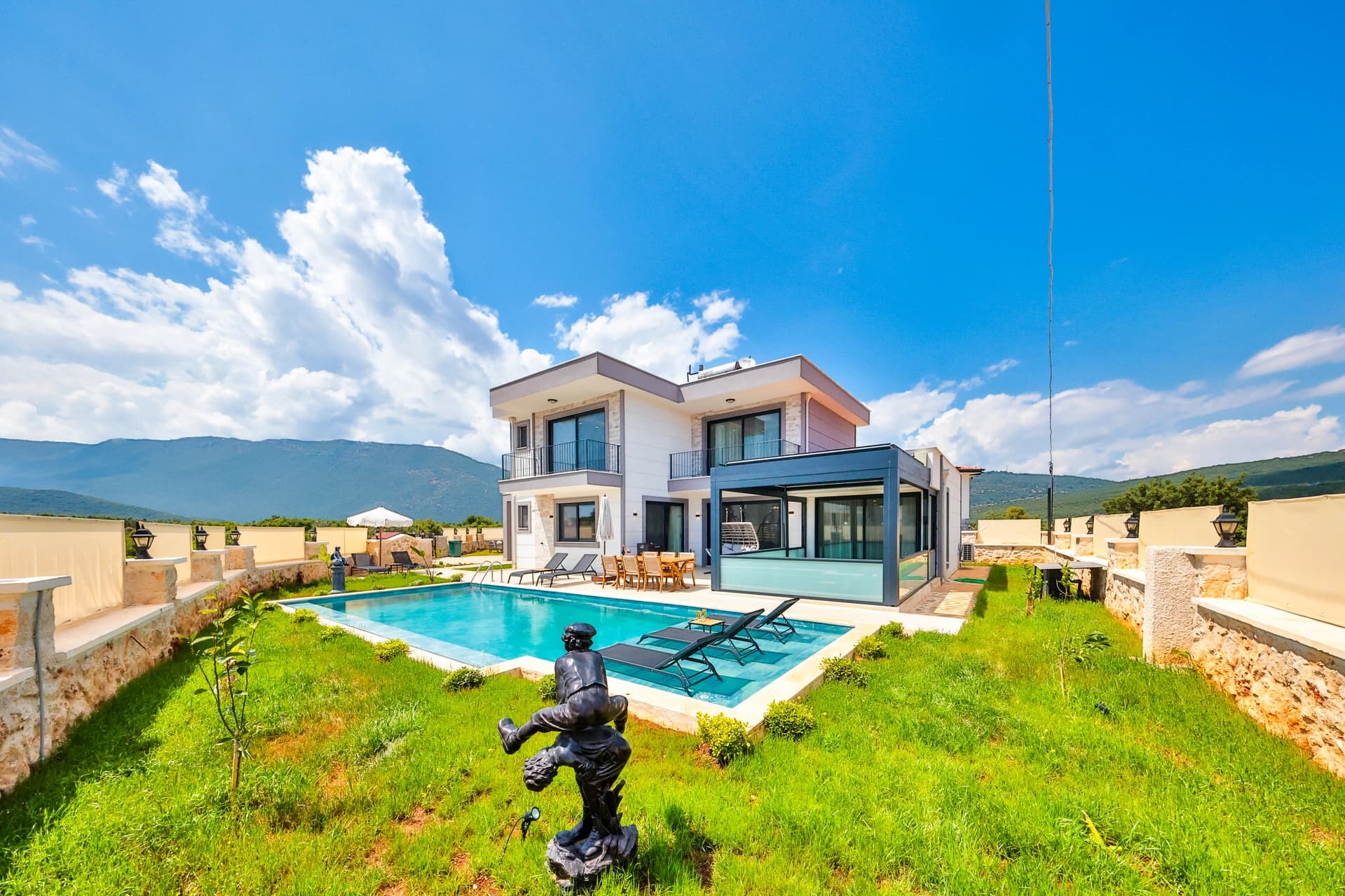 Villa Derin Kaş Korunaklı Havuz 32