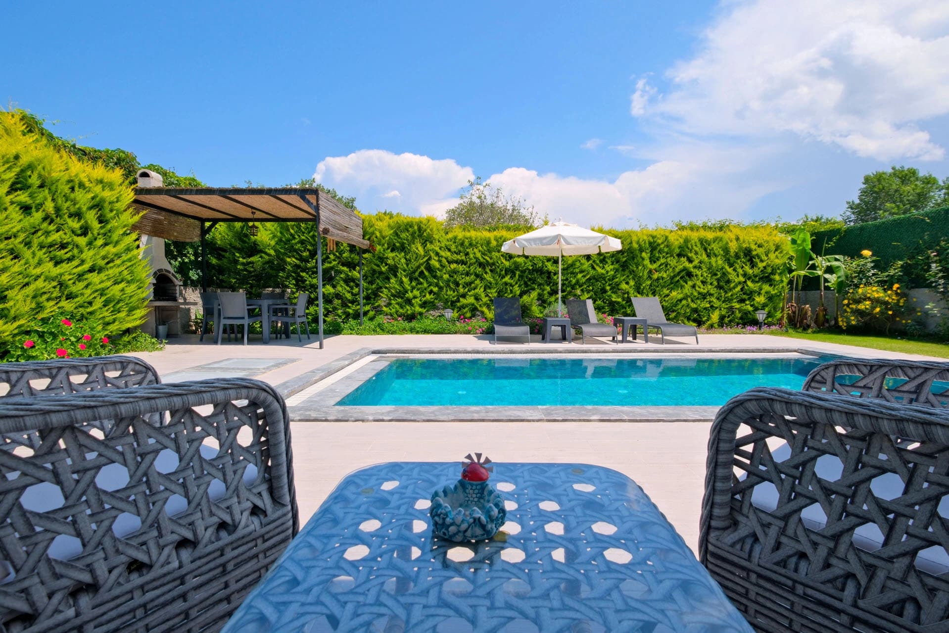 Villa Meşe Korunaklı Havuz 55
