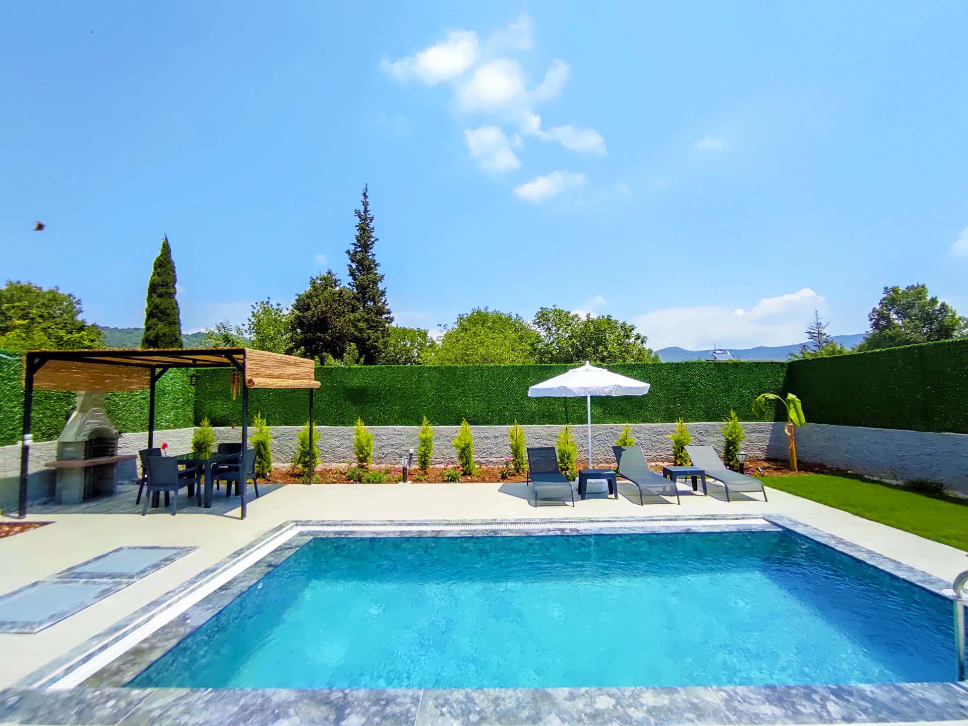 Villa Meşe Korunaklı Havuz 55