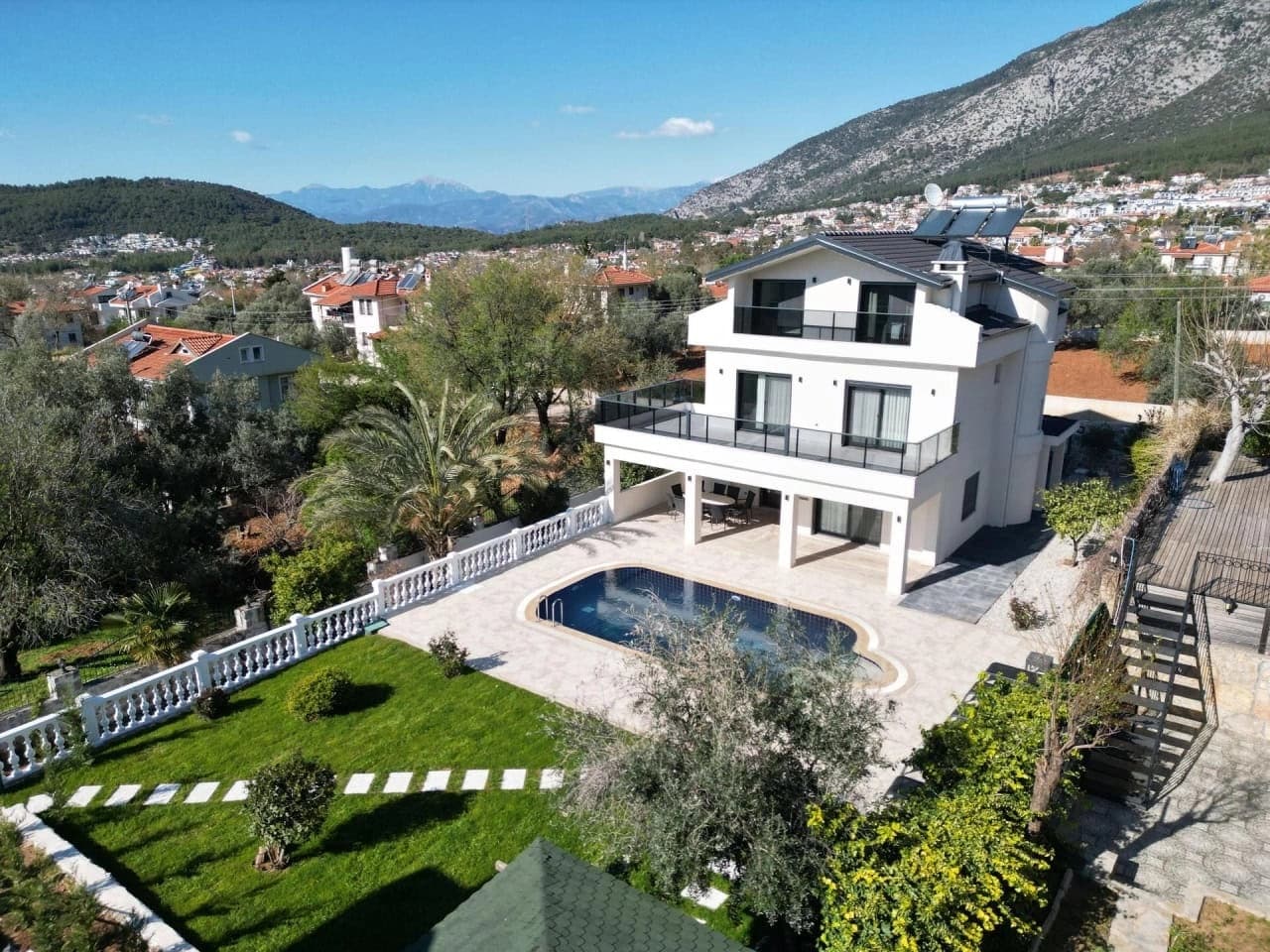 Villa White Deluxe Fethiye Tatil Villası 43