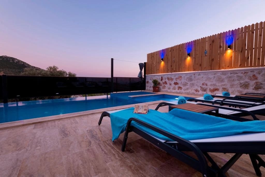 Villa Tuna Duo Korunaklı Havuz 45