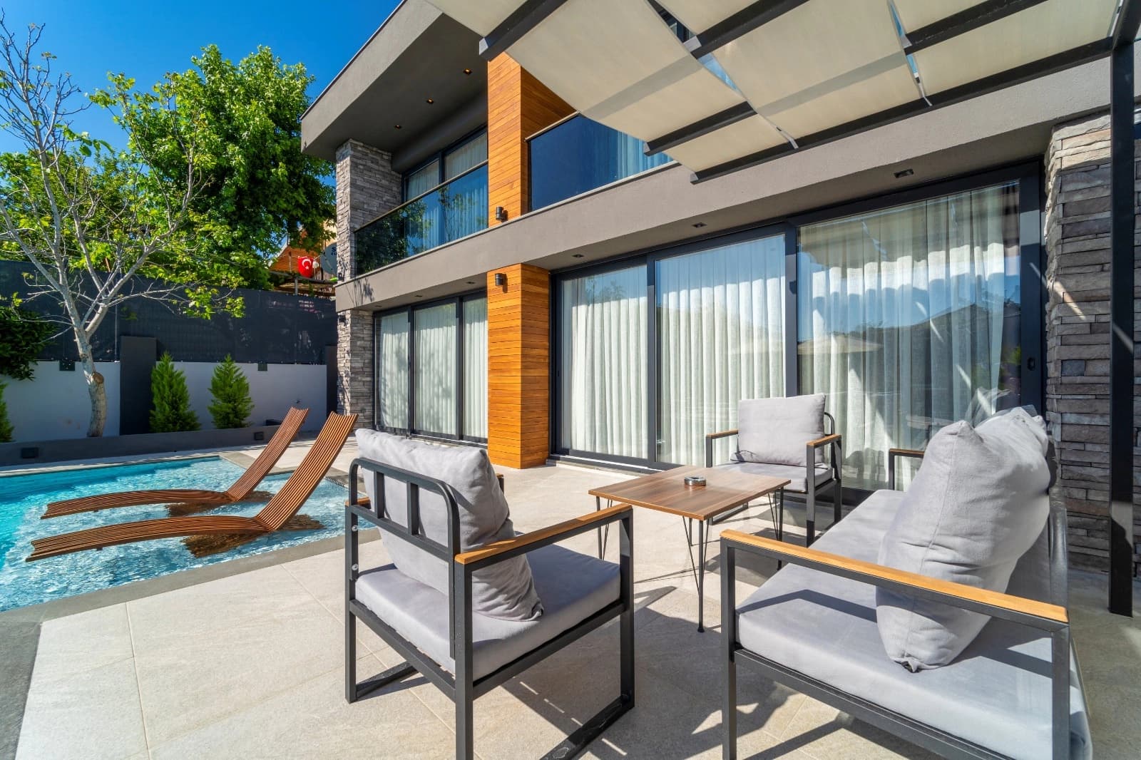 Villa Tierra  Korunaklı Havuz 30