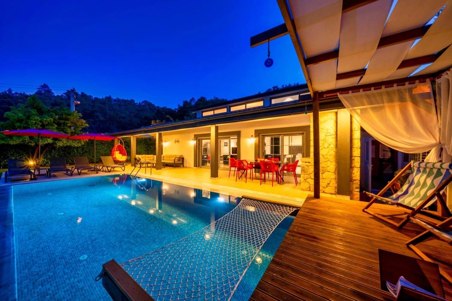 Villa Yakamoz İnlice Korunaklı Havuz 37