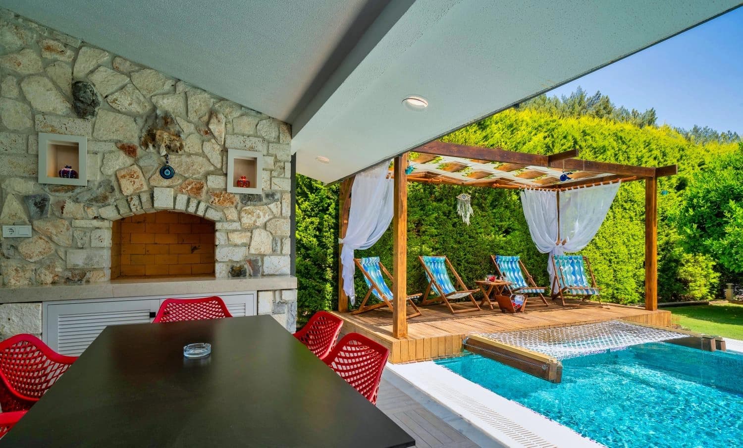 Villa Yakamoz İnlice Korunaklı Havuz 65