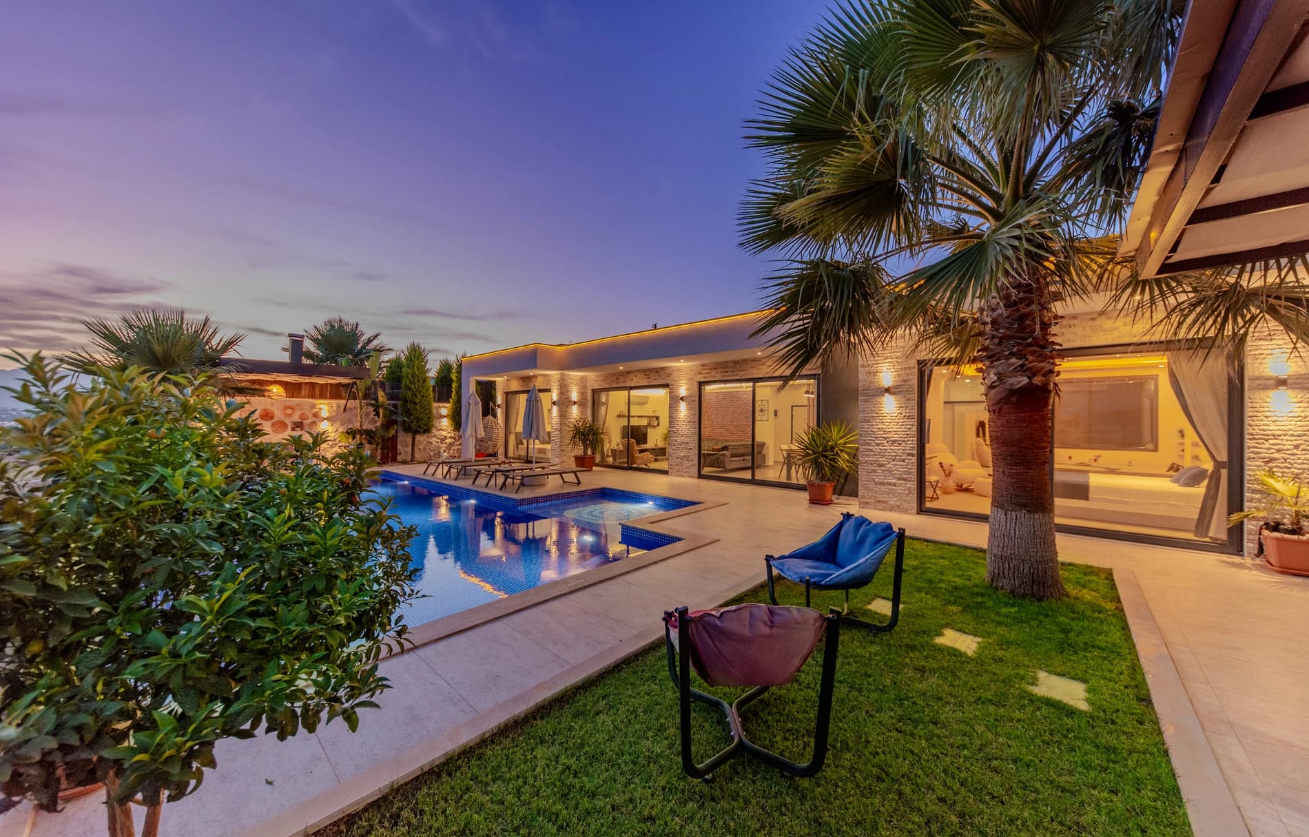 Villa Ruzanna Korunaklı Havuz 44