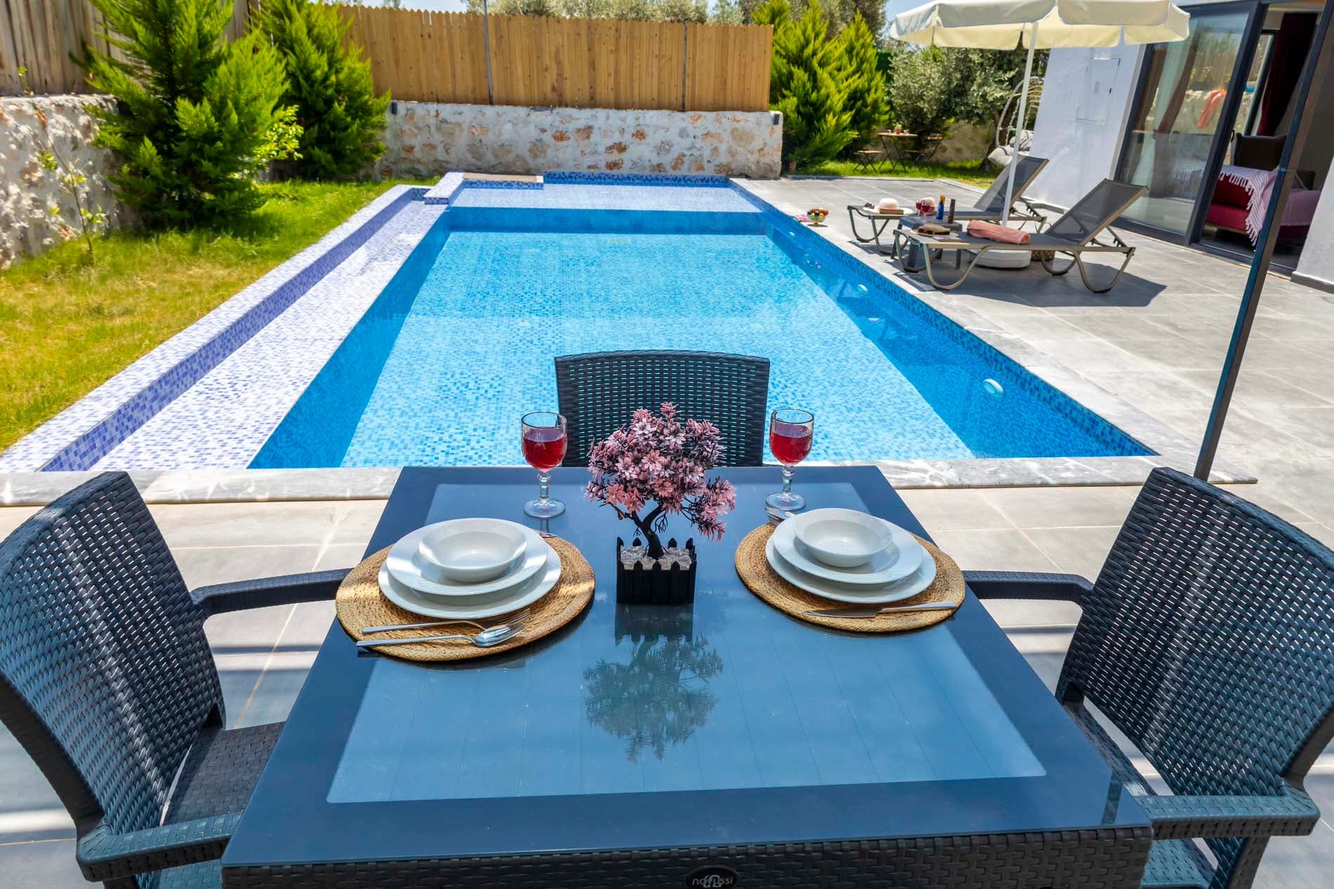 Villa Kürşat 2 Korunaklı Havuz 87