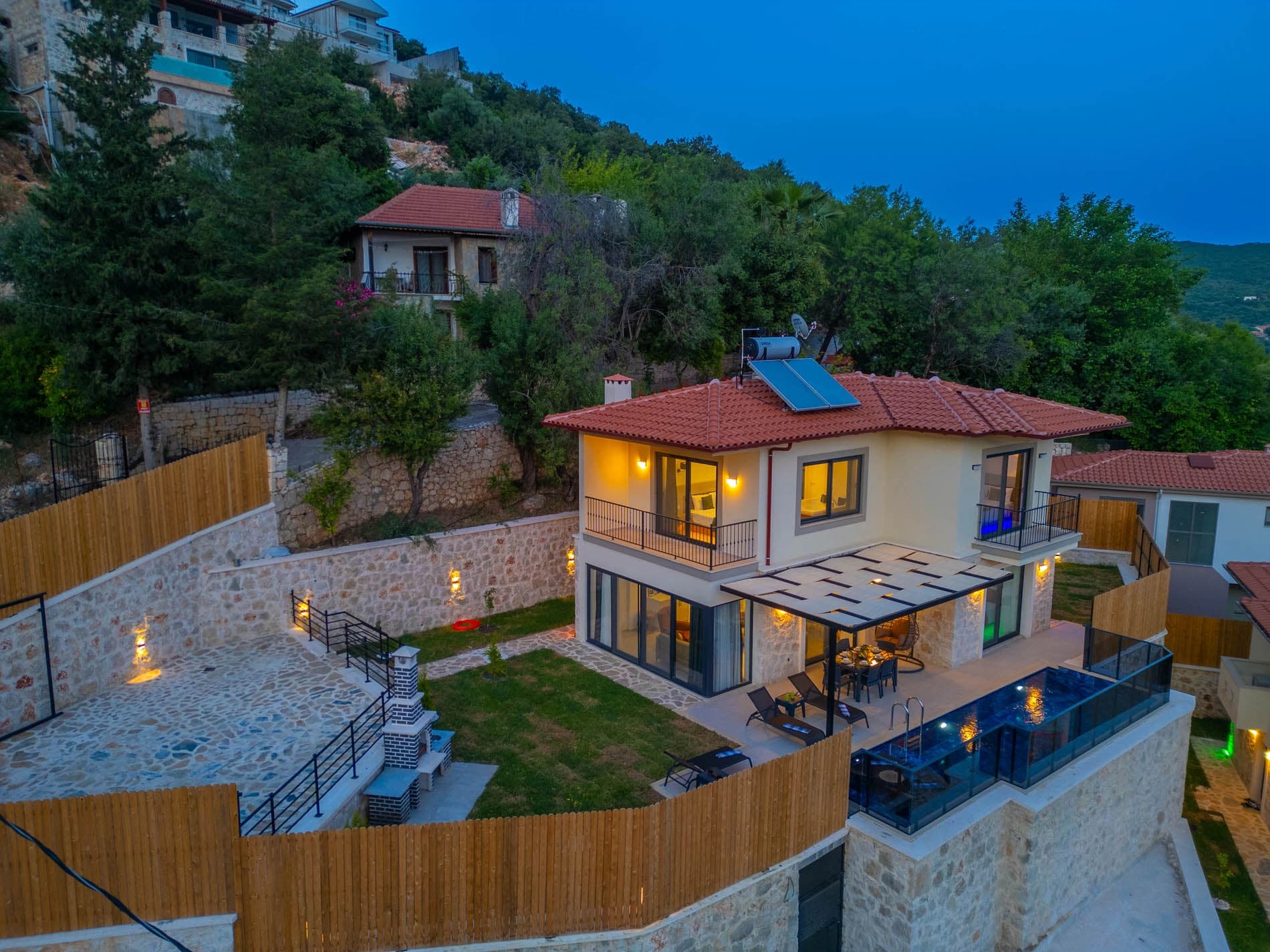Villa Sül & Sar1 Korunaklı Havuz 61