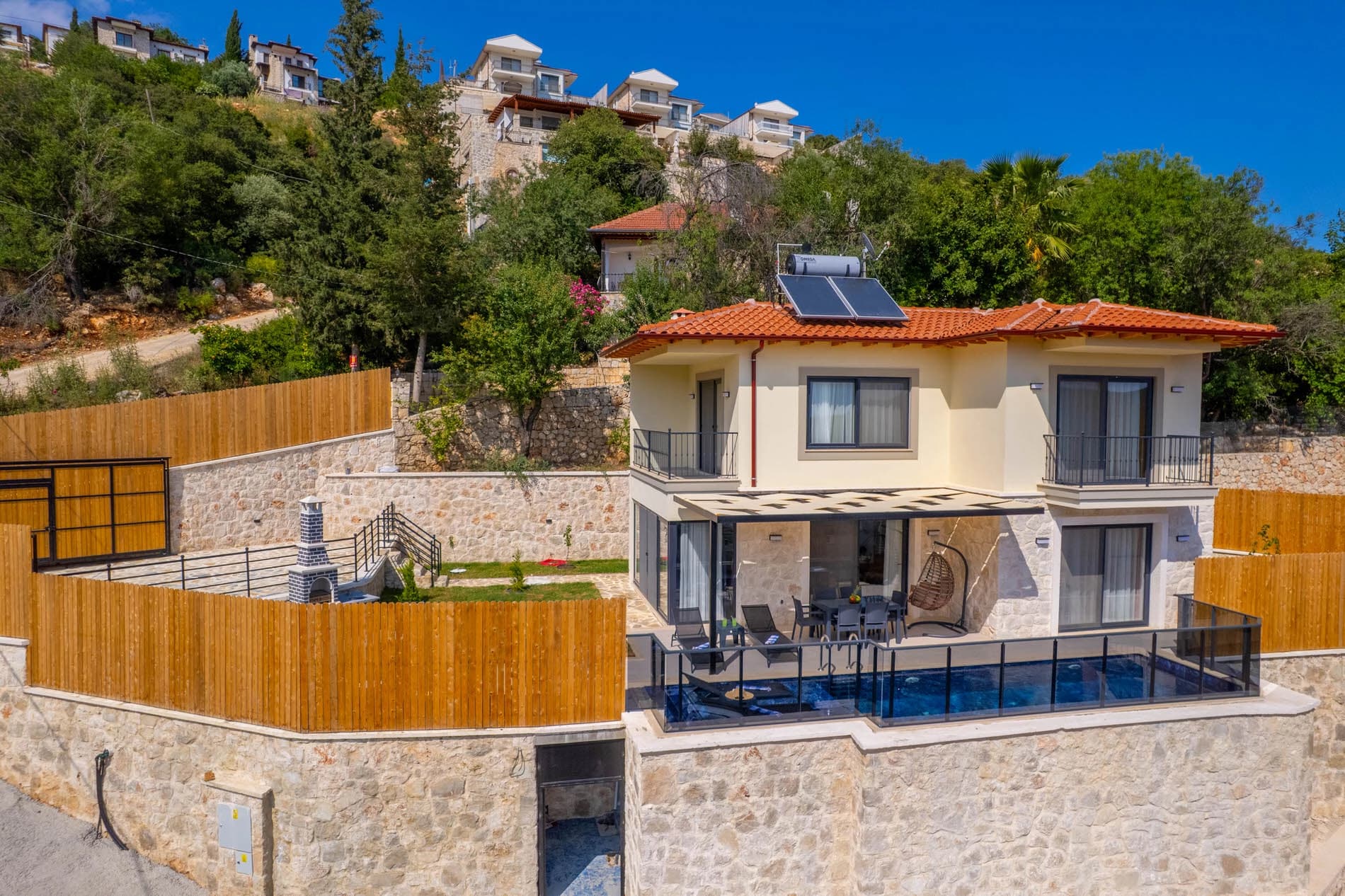 Villa Sül & Sar1 Korunaklı Havuz 47